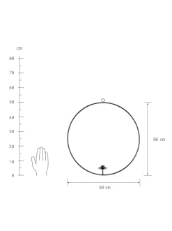 Angebote 😍 Dekoration Butlers Hängedeko-Ring Für Stabkerze Ø50cm LUNA In Schwarz Günstig Kaufen ✔️ -BUTLERS Verkäufe butlers hangedeko ring fur stabkerze o50cm luna in schwarz 2