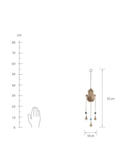 Bester Verkauf 🎁 Butlers Hängedekoration "Fatimas Hand" Länge 55cm BALI In Gold Günstig Kaufen 🥰 -BUTLERS Verkäufe butlers hangedekoration fatimas hand lange 55cm bali in gold 1