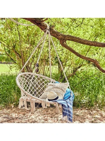 Budget 👏 Garten & Balkon Butlers Hängesessel Mit Fransen Ø100cm PARADISE NOW In Creme Günstig Kaufen 🧨 4 Budget 👏 Garten & Balkon Butlers Hängesessel Mit Fransen Ø100cm PARADISE NOW In Creme Günstig Kaufen 🧨 – Bild 2