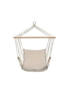 Bester Verkauf 😉 Garten & Balkon Butlers Hängesessel Mit Holzarmlehnen BABOON In Creme Günstig Kaufen ✔️ -BUTLERS Verkäufe butlers hangesessel mit holzarmlehnen baboon in creme 2