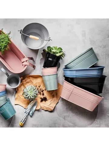 Rabatt 🥰 Garten & Balkon Butlers Hängetopf B 33 X T 16cm ZINC In Hellrosa Günstig Kaufen 🎁 4 Rabatt 🥰 Garten & Balkon Butlers Hängetopf B 33 X T 16cm ZINC In Hellrosa Günstig Kaufen 🎁 – Bild 2