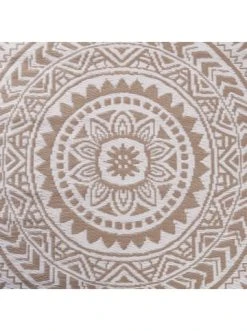 Aktion ❤️ Heimtextilien Butlers In- & Outdoor-Teppich Circles L 180 X B 118cm COLOUR CLASH In Beige Günstig Kaufen 😉 -BUTLERS Verkäufe butlers in and outdoor teppich circles l 180 x b 118cm colour clash in beige 3