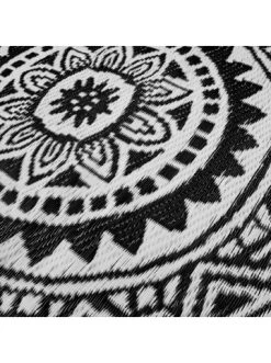 Brandneu ✔️ Heimtextilien Butlers In- & Outdoor-Teppich Circles L 180 X B 118cm COLOUR CLASH In Schwarz-Weiß Günstig Kaufen 🎁 -BUTLERS Verkäufe butlers in and outdoor teppich circles l 180 x b 118cm colour clash in schwarz weiss 4