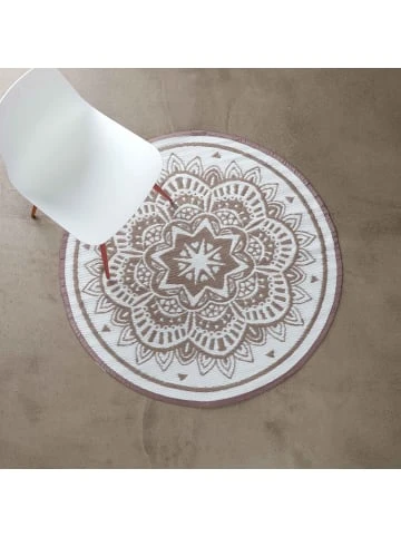 Bestes Angebot ✔️ Heimtextilien Butlers In- & Outdoor-Teppich Flora Ø150cm COLOUR CLASH In Natur-Weiß Günstig Kaufen 🥰 4 Bestes Angebot ✔️ Heimtextilien Butlers In- & Outdoor-Teppich Flora Ø150cm COLOUR CLASH In Natur-Weiß Günstig Kaufen 🥰 – Bild 2