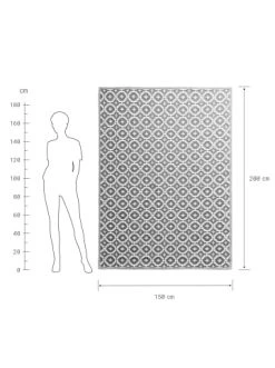 Bester Verkauf 😀 Heimtextilien Butlers In- & Outdoor-Teppich Mosaik L 200 X B 150cm COLOUR CLASH In Taupe Günstig Kaufen ✔️ -BUTLERS Verkäufe butlers in and outdoor teppich mosaik l 200 x b 150cm colour clash in taupe 3