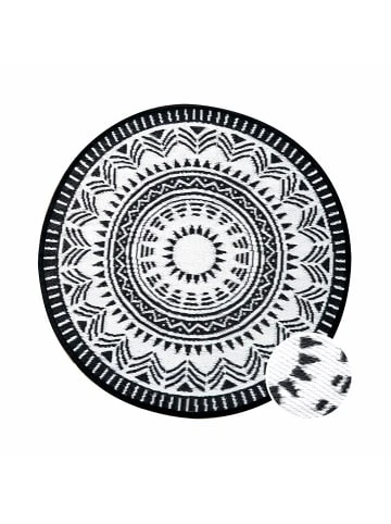 Coupon 🤩 Heimtextilien Butlers In- & Outdoor-Teppich Ø118cm COLOUR CLASH In Schwarz-Weiß Günstig Kaufen ⌛ 3 Coupon 🤩 Heimtextilien Butlers In- & Outdoor-Teppich Ø118cm COLOUR CLASH In Schwarz-Weiß Günstig Kaufen ⌛