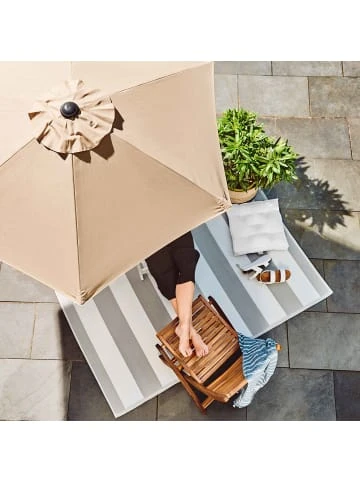 Neu 🎁 Heimtextilien Butlers In- & Outdoor-Teppich Streifen L 180 X B 120cm COLOUR CLASH In Grau Günstig Kaufen 😍 4 Neu 🎁 Heimtextilien Butlers In- & Outdoor-Teppich Streifen L 180 X B 120cm COLOUR CLASH In Grau Günstig Kaufen 😍 – Bild 2