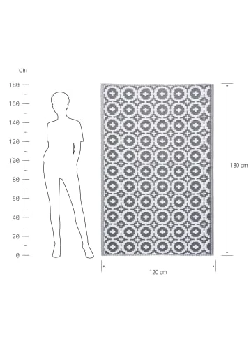 Großhandel 😍 Heimtextilien Butlers In- & Outdoorteppich Mosaik L 180 X B 120cm COLOUR CLASH In Grau Günstig Kaufen 🎁 5 Großhandel 😍 Heimtextilien Butlers In- & Outdoorteppich Mosaik L 180 X B 120cm COLOUR CLASH In Grau Günstig Kaufen 🎁 – Bild 3