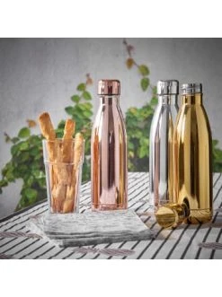 Neu 🤩 Küche Butlers Isolierflasche 500 Ml TO GO In Roségold Günstig Kaufen ✔️ -BUTLERS Verkäufe butlers isolierflasche 500 ml to go in rosegold 1
