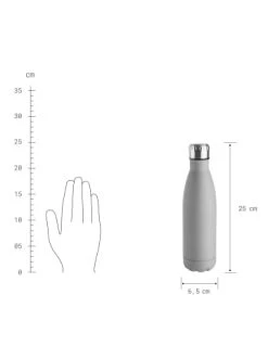 Schlussverkauf 🌟 Küche Butlers Isolierflasche 500ml TO GO In Grau Günstig Kaufen 👍 -BUTLERS Verkäufe butlers isolierflasche 500ml to go in grau 2