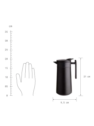 Auslauf 🛒 Küche Butlers Kaffee-/Teekanne 800ml HOUSE BLEND In Schwarz Günstig Kaufen 🛒 5 Auslauf 🛒 Küche Butlers Kaffee-/Teekanne 800ml HOUSE BLEND In Schwarz Günstig Kaufen 🛒 – Bild 3