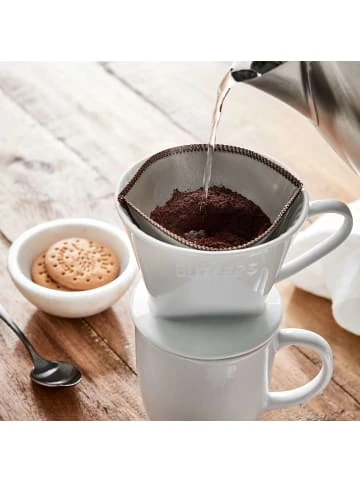 Großhandel 😍 Küche Butlers Kaffeefilter Wiederverwendbar 104 RE-USE In Silber Günstig Kaufen 🛒 4 Großhandel 😍 Küche Butlers Kaffeefilter Wiederverwendbar 104 RE-USE In Silber Günstig Kaufen 🛒 – Bild 2