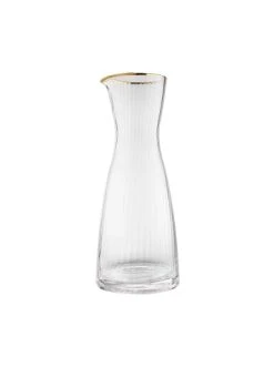 Top 10 😉 Küche Butlers Karaffe Mit Goldrand Und Rillen 1l GOLDEN TWENTIES In Transparent Günstig Kaufen 🤩 -BUTLERS Verkäufe butlers karaffe mit goldrand und rillen 1l golden twenties in transparent 2