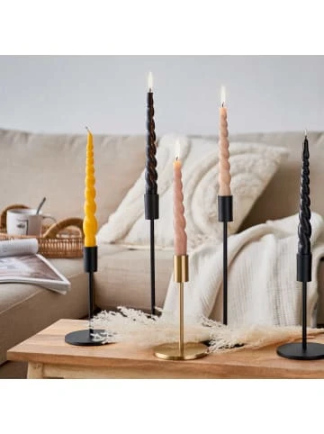 Brandneu 👏 Dekoration Butlers Kerze 2er-Set TWISTED In Schwarz Günstig Kaufen 🥰 4 Brandneu 👏 Dekoration Butlers Kerze 2er-Set TWISTED In Schwarz Günstig Kaufen 🥰 – Bild 2