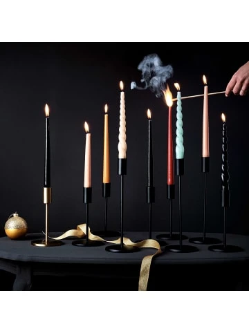 Brandneu 👏 Dekoration Butlers Kerze 2er-Set TWISTED In Schwarz Günstig Kaufen 🥰 6 Brandneu 👏 Dekoration Butlers Kerze 2er-Set TWISTED In Schwarz Günstig Kaufen 🥰 – Bild 4