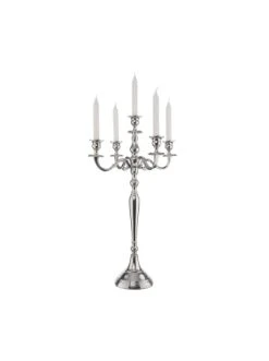 Brandneu 🔥 Dekoration Butlers Kerzenhalter 5-armig Höhe 27cm SILVERLIGHTS In Silber Günstig Kaufen ✔️ -BUTLERS Verkäufe butlers kerzenhalter 5 armig hohe 27cm silverlights in silber 1