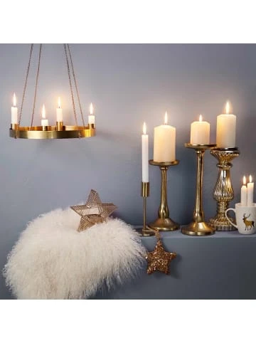 Auslauf ⌛ Dekoration Butlers Kerzenhalter Höhe 19cm HIGHLIGHT In Gold Günstig Kaufen ✨ 9 Auslauf ⌛ Dekoration Butlers Kerzenhalter Höhe 19cm HIGHLIGHT In Gold Günstig Kaufen ✨ – Bild 7