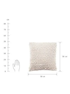 Am billigsten 🔔 Heimtextilien Butlers Kissen L 50 X B 50cm LOOP In Creme Günstig Kaufen 🧨 -BUTLERS Verkäufe butlers kissen l 50 x b 50cm loop in creme 2