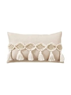 Auslauf 👍 Heimtextilien Butlers Kissen L 60 X B 35cm BOHEMIAN In Beige Günstig Kaufen 😉