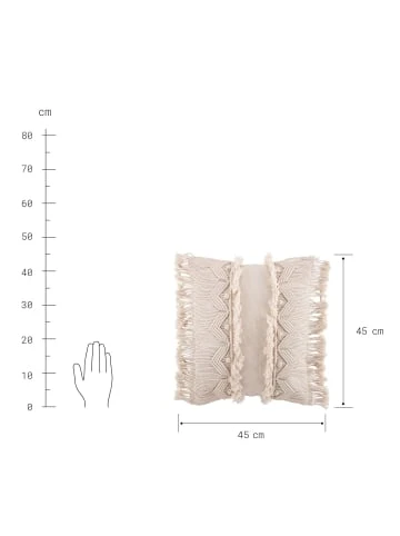 Angebote ❤️ Heimtextilien Butlers Kissen Mit Fransen L 45 X B 45cm MACRAMÉ In Creme Günstig Kaufen 🛒 6 Angebote ❤️ Heimtextilien Butlers Kissen Mit Fransen L 45 X B 45cm MACRAMÉ In Creme Günstig Kaufen 🛒 – Bild 4