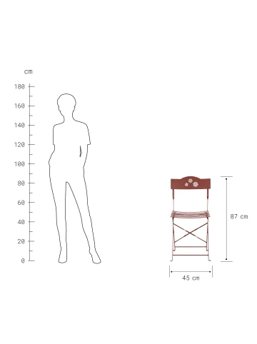 Rabatt ⭐ Garten & Balkon Butlers Klappstuhl DAISY JANE In Dunkelrot Günstig Kaufen 👍 5 Rabatt ⭐ Garten & Balkon Butlers Klappstuhl DAISY JANE In Dunkelrot Günstig Kaufen 👍 – Bild 3