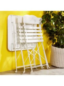 Aktion 😍 Garten & Balkon Butlers Klappstuhl DAISY JANE In Weiß Günstig Kaufen ⌛ -BUTLERS Verkäufe butlers klappstuhl daisy jane in weiss 7