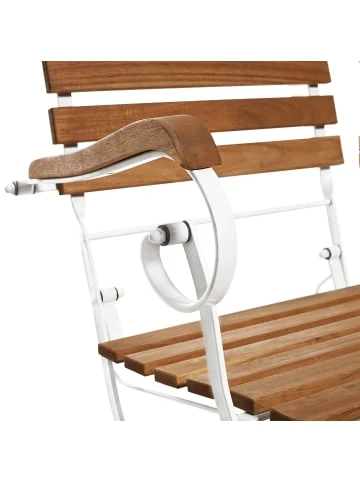 Schlussverkauf 🧨 Garten & Balkon Butlers Klappstuhl Mit Armlehnen PARKLIFE In Weiß-Natur Günstig Kaufen 😍 8 Schlussverkauf 🧨 Garten & Balkon Butlers Klappstuhl Mit Armlehnen PARKLIFE In Weiß-Natur Günstig Kaufen 😍 – Bild 6