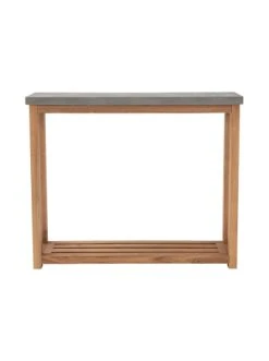 Großhandel ⭐ Garten & Balkon Butlers Konsole Mit Zementplatte CONCRETE In Natur-Grau Günstig Kaufen ✨ -BUTLERS Verkäufe butlers konsole mit zementplatte concrete in natur grau 2