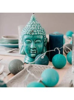 Coupon ⌛ Dekoration Butlers Kopf Höhe 23cm BUDDHA In Türkis Günstig Kaufen 🎉 -BUTLERS Verkäufe butlers kopf hohe 23cm buddha in turkis 1