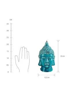 Coupon ⌛ Dekoration Butlers Kopf Höhe 23cm BUDDHA In Türkis Günstig Kaufen 🎉 -BUTLERS Verkäufe butlers kopf hohe 23cm buddha in turkis 2