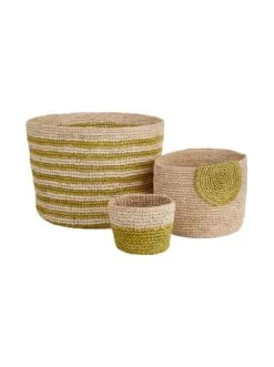 Blitzangebot 😉 Dekoration Butlers Korb Handgefertigt Aus Raffia Ø20cm ISALO In Natur-Gelb Günstig Kaufen 🔥 -BUTLERS Verkäufe butlers korb handgefertigt aus raffia o20cm isalo in natur gelb 2