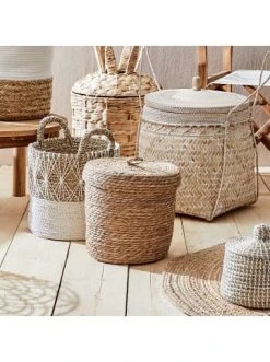 Bestes Angebot 🥰 Dekoration Butlers Korb Mit Deckel Ø30cm RUSH ROPE In Natur Günstig Kaufen 👏 -BUTLERS Verkäufe butlers korb mit deckel o30cm rush rope in natur 1