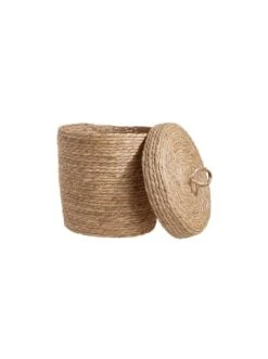 Bestes Angebot 🥰 Dekoration Butlers Korb Mit Deckel Ø30cm RUSH ROPE In Natur Günstig Kaufen 👏 -BUTLERS Verkäufe butlers korb mit deckel o30cm rush rope in natur 3