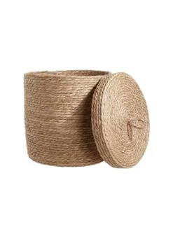Schlussverkauf 🧨 Dekoration Butlers Korb Mit Deckel Ø35cm RUSH ROPE In Natur Günstig Kaufen 👏 -BUTLERS Verkäufe butlers korb mit deckel o35cm rush rope in natur 3