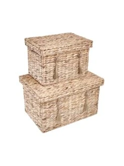 Großhandel ❤️ Dekoration Butlers Korb Mit Deckel Rechteckig L 33 X B 23cm RUSH ROPE In Natur Günstig Kaufen 💯 -BUTLERS Verkäufe butlers korb mit deckel rechteckig l 33 x b 23cm rush rope in natur 4