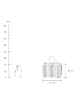 Bestes Angebot 🧨 Haushalt Butlers Kühltasche L 29 X B 18cm KEEP COOL In Grau-Weiß Günstig Kaufen 🎁 -BUTLERS Verkäufe butlers kuhltasche l 29 x b 18cm keep cool in grau weiss 2