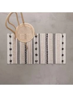 Blitzangebot 🌟 Heimtextilien Butlers Läufer L 140 X B 70cm ALL NATURE In Creme-Schwarz Günstig Kaufen 😉 -BUTLERS Verkäufe butlers laufer l 140 x b 70cm all nature in creme schwarz 1