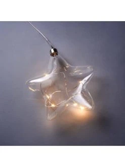 Neu 👍 Weihnachten Butlers LED-Glasstern Mit USB-Batteriefach GLOW IN THE DARK In Transparent Günstig Kaufen 👏 -BUTLERS Verkäufe butlers led glasstern mit usb batteriefach glow in the dark in transparent 1