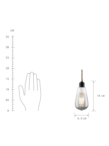 Schlussverkauf 🥰 Lampen & Leuchten Butlers LED-Hängeleuchte Mit Jutekordel Und Aufhängung BULB LIGHT In Schwarz Günstig Kaufen 🧨 5 Schlussverkauf 🥰 Lampen & Leuchten Butlers LED-Hängeleuchte Mit Jutekordel Und Aufhängung BULB LIGHT In Schwarz Günstig Kaufen 🧨 – Bild 3