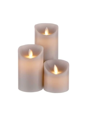 Bestpreis ⌛ Dekoration Butlers LED Kerzen 3er-Set GLOWING FLAME In Grau Günstig Kaufen 🔥 3 Bestpreis ⌛ Dekoration Butlers LED Kerzen 3er-Set GLOWING FLAME In Grau Günstig Kaufen 🔥