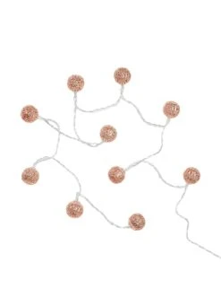 Großhandel ⭐ Lampen & Leuchten Butlers LED-Lichterkette Metallball 10 Lichter Mit USB-Batteriefach ORIENTAL LIGHTS In Bronze Günstig Kaufen ✔️