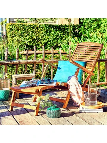 Auslauf 😍 Garten & Balkon Butlers Liegestuhl Mit Fußteil WEEKENDER In Braun Günstig Kaufen ✔️ 4 Auslauf 😍 Garten & Balkon Butlers Liegestuhl Mit Fußteil WEEKENDER In Braun Günstig Kaufen ✔️ – Bild 2