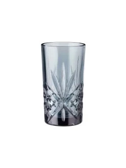 Blitzangebot 🎁 Küche Butlers Longdrinkglas Aus Kristallglas 330ml CRYSTAL CLUB In Dunkelgrau Günstig Kaufen 😀