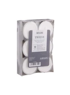 Beste Bewertungen von 😉 Dekoration Butlers Maxi-Teelichte 12 Stück TWELVE In Weiß Günstig Kaufen ⭐ -BUTLERS Verkäufe butlers maxi teelichte 12 stuck twelve in weiss 1