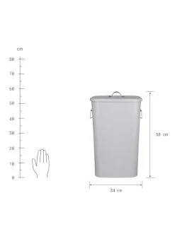 Aktion 👏 Haushalt Butlers Mülleimer 41 Liter BINSTER In Grau Günstig Kaufen 🎉 -BUTLERS Verkäufe butlers mulleimer 41 liter binster in grau 3