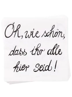 Top 10 ❤️ Heimtextilien Butlers Papierserviette "Oh Wie Schön" 20 Stück APRÈS In Weiß Günstig Kaufen 😀