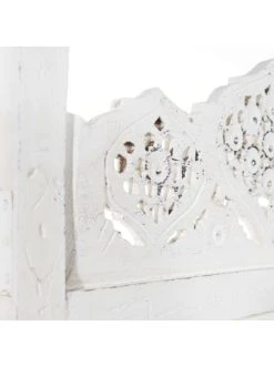 Schlussverkauf 🥰 Möbel Butlers Paravent, Geschnitzt B 180 X H 176cm ESTELLA In Weiß Günstig Kaufen 🥰 -BUTLERS Verkäufe butlers paravent geschnitzt b 180 x h 176cm estella in weiss 3