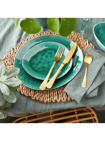 Bester Verkauf ❤️ Küche Butlers Platzteller L 34 X B 29cm DE LA ROYA In Dunkelgrün Günstig Kaufen 🧨 4 Bester Verkauf ❤️ Küche Butlers Platzteller L 34 X B 29cm DE LA ROYA In Dunkelgrün Günstig Kaufen 🧨 – Bild 2