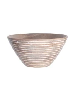 Rabatt 😍 Küche Butlers Schale Gestreift Ø30cm MANGO DAYS In Braun-Weiß Günstig Kaufen 👏