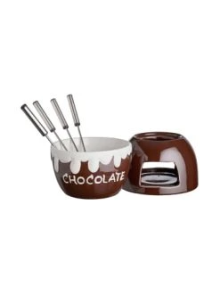 Auslauf 🤩 Küche Butlers Schokoladenfondue 6-tlg. CHOCOLATE LOVE In Dunkelbraun Günstig Kaufen 😀 -BUTLERS Verkäufe butlers schokoladenfondue 6 tlg chocolate love in dunkelbraun 5